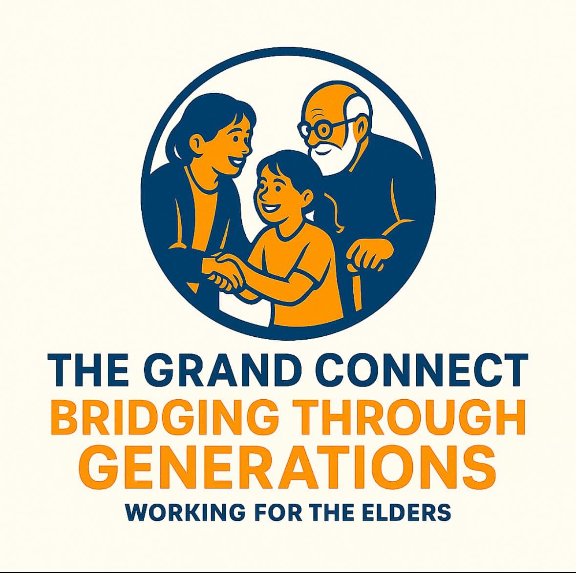 Grandparents enjoying a Grand Connect session